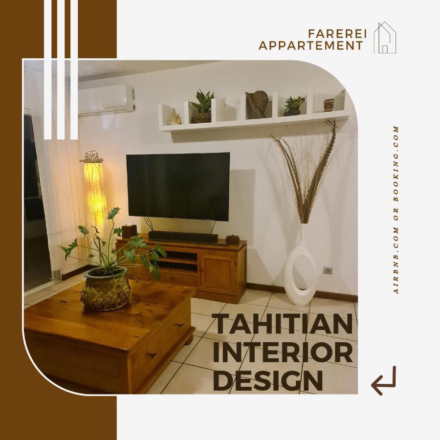 Farerei Appartement Spacieux, Equipe Et Confortable Faaa Luaran gambar