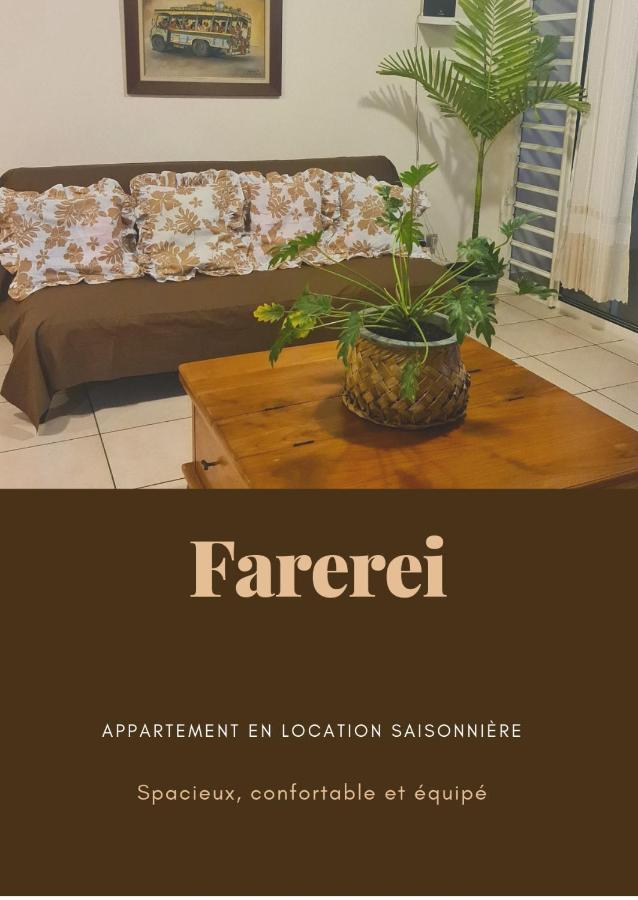 Farerei Appartement Spacieux, Equipe Et Confortable Faaa Luaran gambar